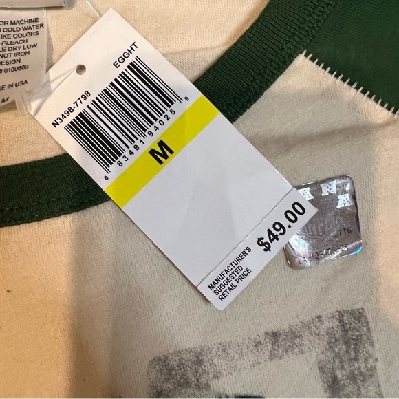 Junk Food Green Bay Packers Oversized Top NWT - Picture 7 of 8